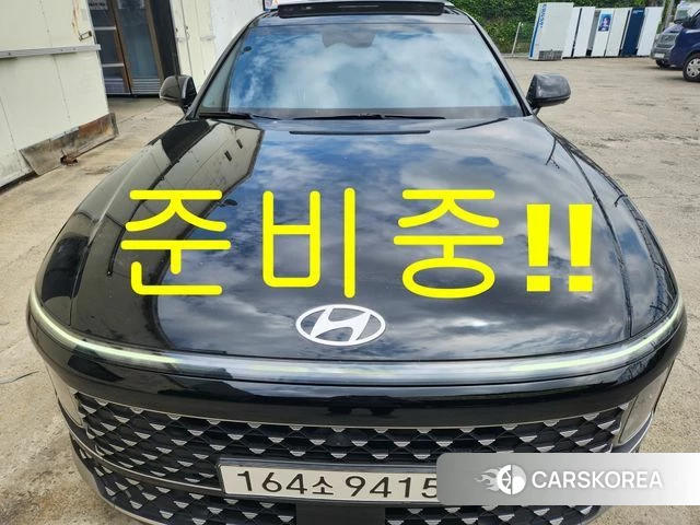 Hyundai Grandeur (GN7) 2023 Черный из Кореи