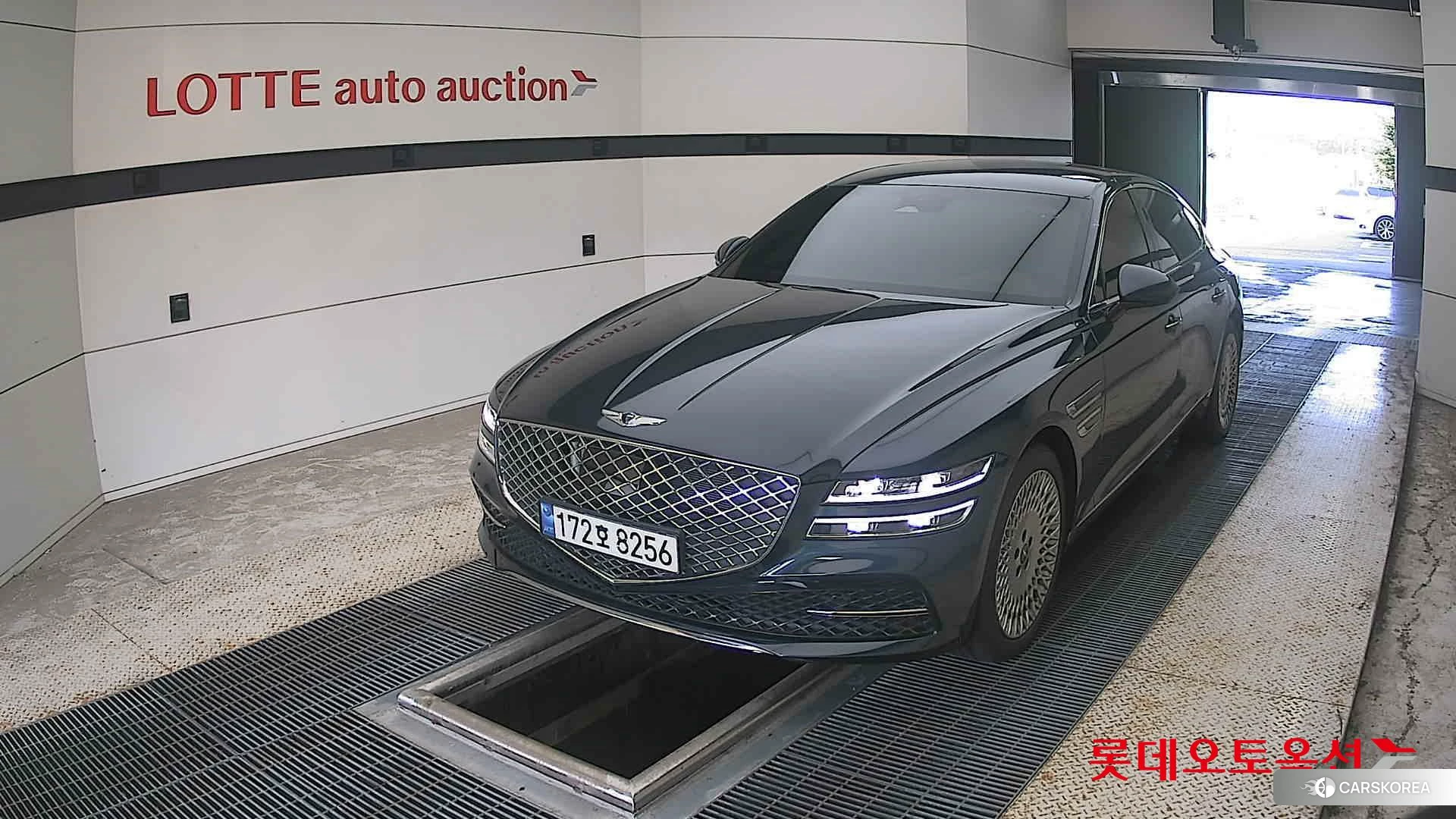 Hyundai G80 2023 Tasman Blue из Кореи