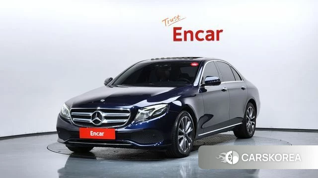 Mercedes-Benz E-Class W213 2018 Синий из Кореи