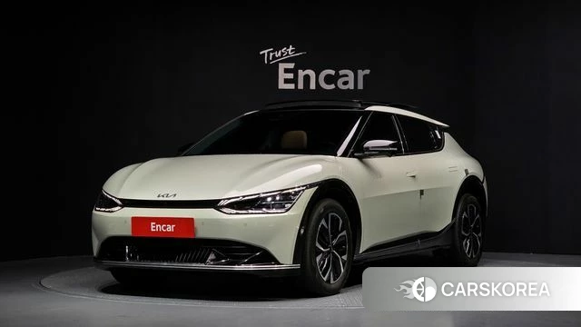 Kia EV6 2021 Жемчужный цвет из Кореи