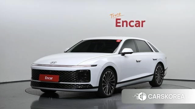 Hyundai Grandeur Hybrid (GN7) 2023 Белый из Кореи