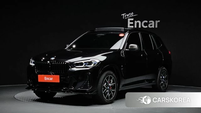 BMW X3 (G01) 2024 Черный из Кореи