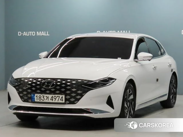 Hyundai The New Grandeur IG Hybrid 2022 Белый из Кореи