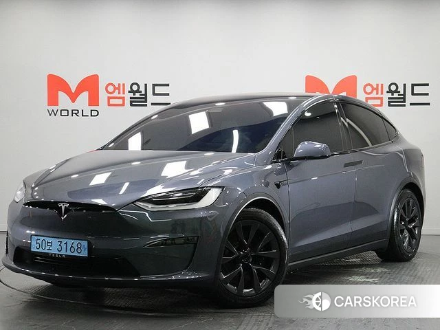 Tesla Model X 2023 Серый из Кореи