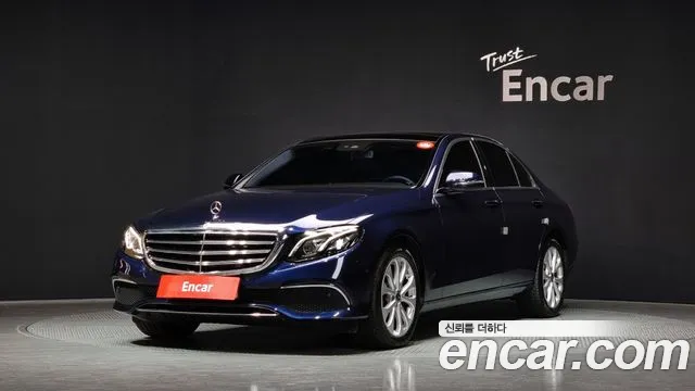 Mercedes-Benz E-Class W213 2019 Синий из Кореи