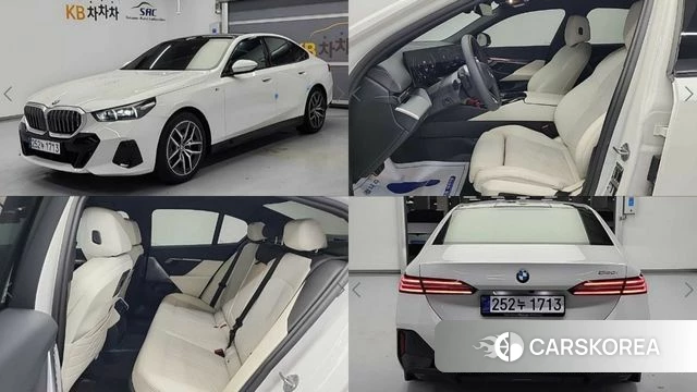 BMW 5 Series (G60) 2025 Белый из Кореи