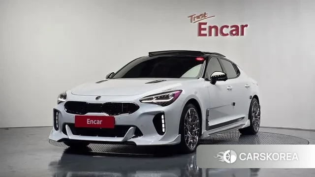 Kia Stinger Meister 2021 Белый из Кореи