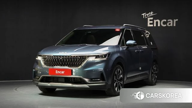 Kia Carnival 4th generation 2022 Синий из Кореи