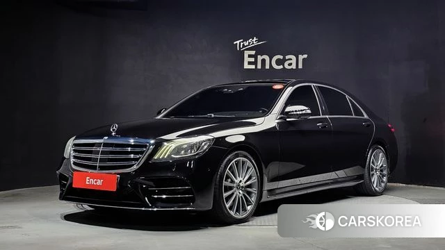 Mercedes-Benz S-Class W222 2018 Черный из Кореи