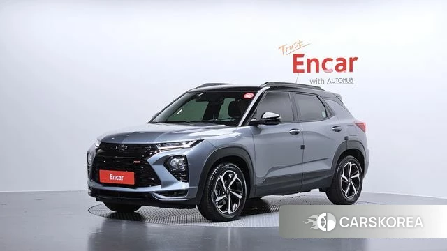 Chevrolet (GM Daewoo) Trailblazer 2021 Серый из Кореи