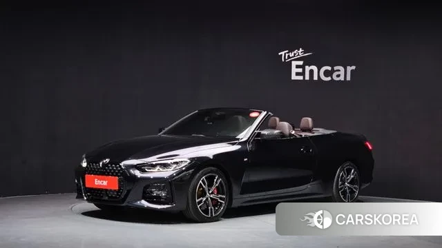 BMW 4 Series (G22) 2021 Черный из Кореи