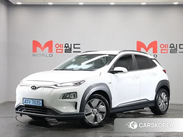 Hyundai Kona Electric 2020 Белый из Кореи