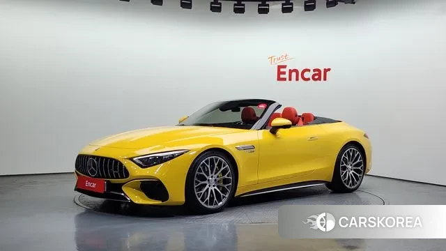 Mercedes-Benz SL-Class R232 2023 Желтый из Кореи