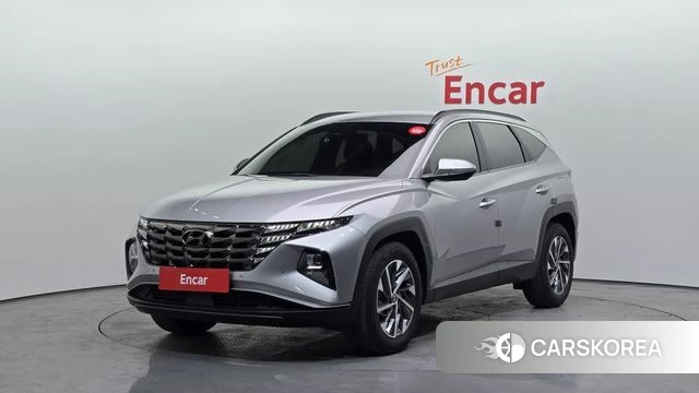 Hyundai Tucson Hybrid (NX4) 2021 Серебряный из Кореи