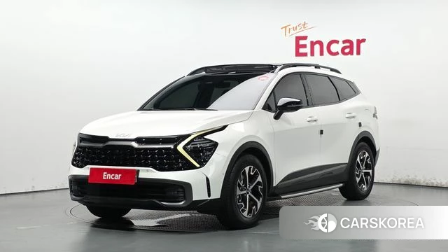 Kia Sportage 5th Generation Hybrid 2022 Белый из Кореи