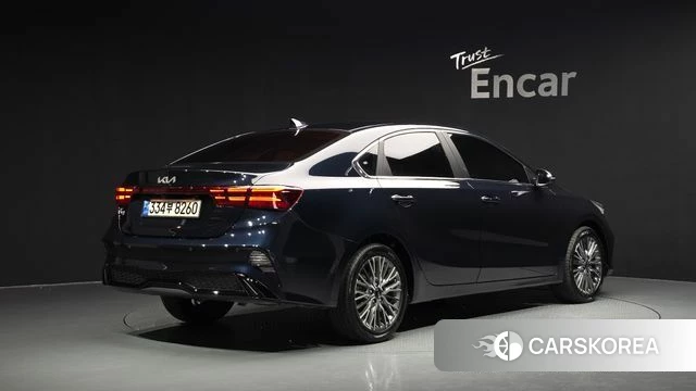 Kia The New K3 2nd generation 2022 Синий из Кореи