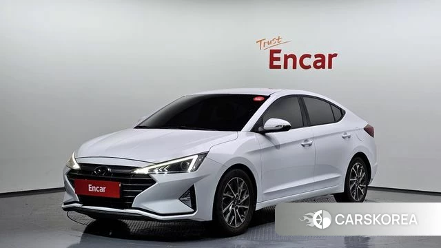 Hyundai The New Avante AD 2019 Белый из Кореи