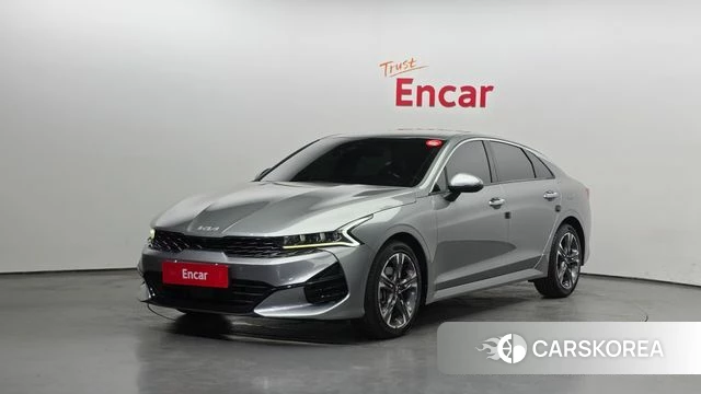 Kia K5 3rd generation 2022 Серебристо-серый из Кореи