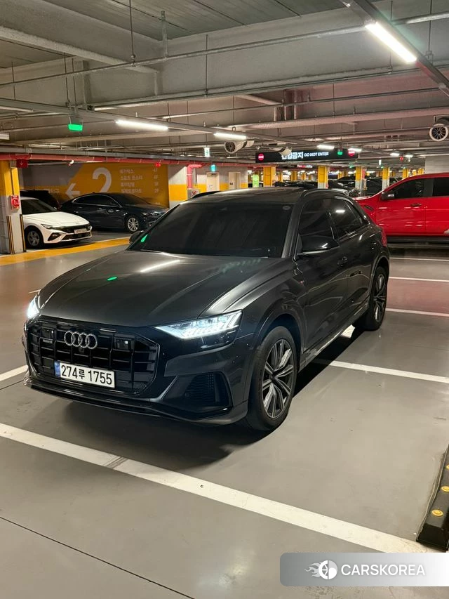 Audi Q8 (4M) 2021 Серый из Кореи