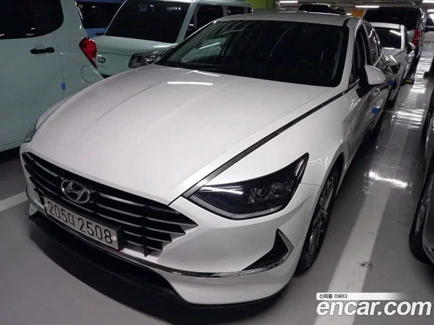 Hyundai Sonata (DN8) 2020 Белый из Кореи