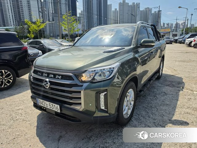 Ssangyong The New Rexton Sport 2022 Темно-зеленый из Кореи