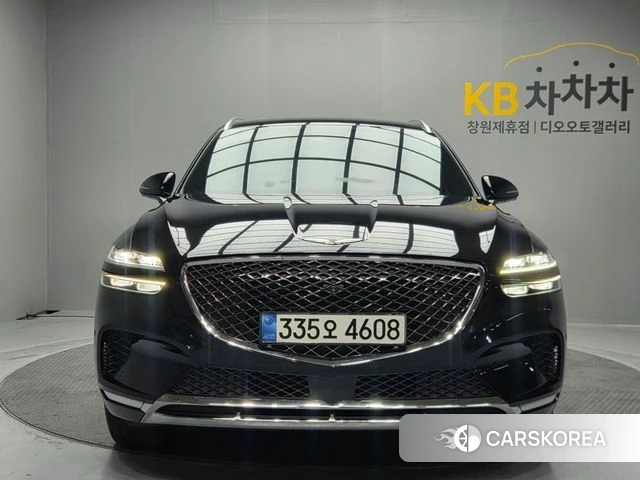 Genesis GV70 2021 Черный из Кореи