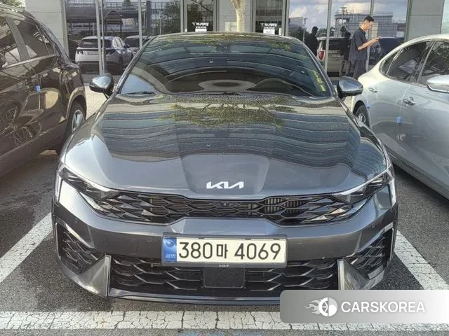 Kia The New K5 3rd generation 2024 Серый из Кореи