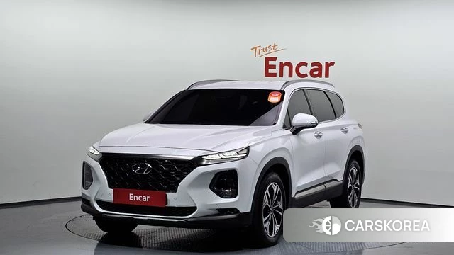 Hyundai Santa Fe TM 2018 Белый из Кореи