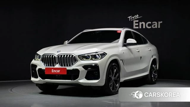 BMW X6 (G06) 2022 Белый из Кореи