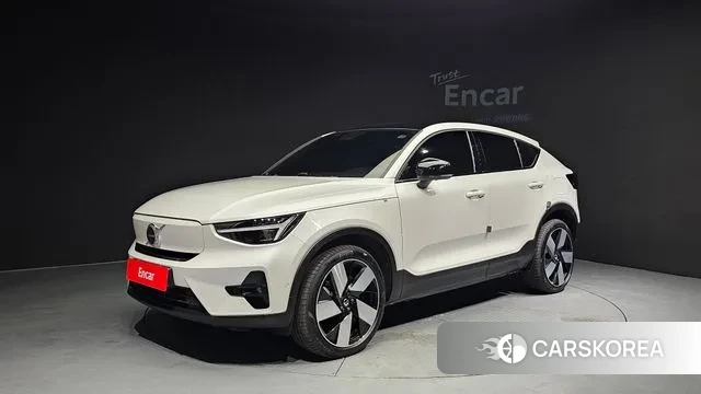 Volvo C40 Richards 2022 Белый из Кореи