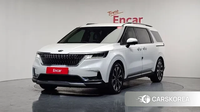 Kia Carnival 4th generation 2021 Белый из Кореи