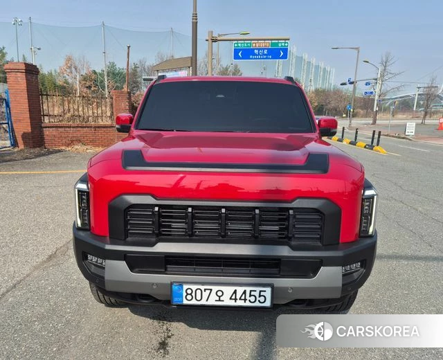 Kia Tasman 2025 Красный из Кореи