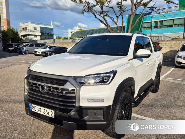 Ssangyong The New Rexton Sport 2024 Жемчужный цвет из Кореи