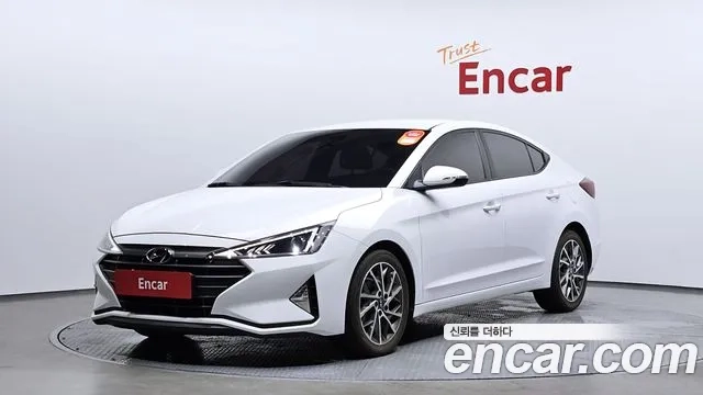 Hyundai The New Avante AD 2019 Белый из Кореи