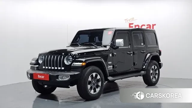 Jeep Wrangler (JL) 2022 Черный из Кореи