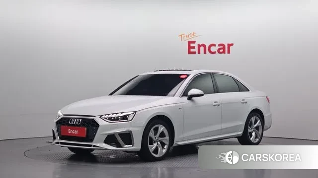 Audi A4 (B9) 2021 Белый из Кореи