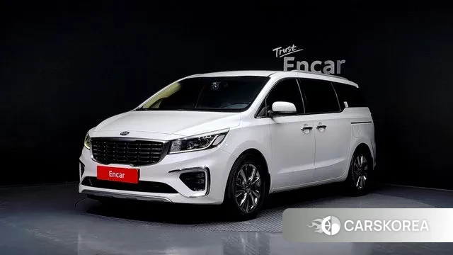 Kia The New Carnival 2018 Белый из Кореи