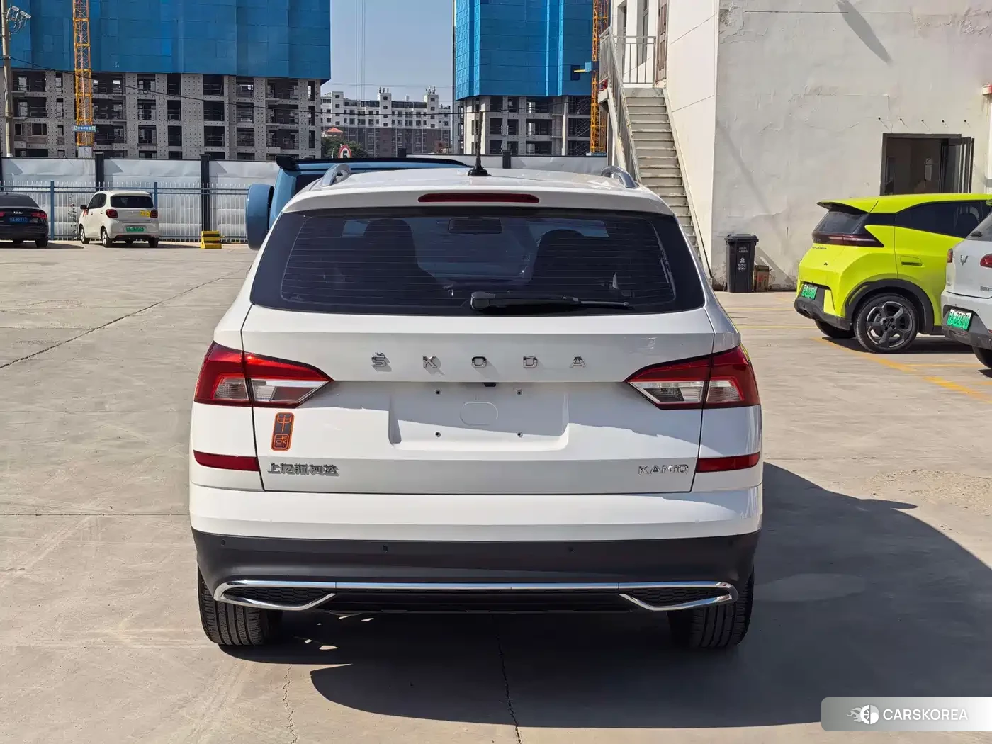 Skoda Kamiq 2022 Белый из Китая