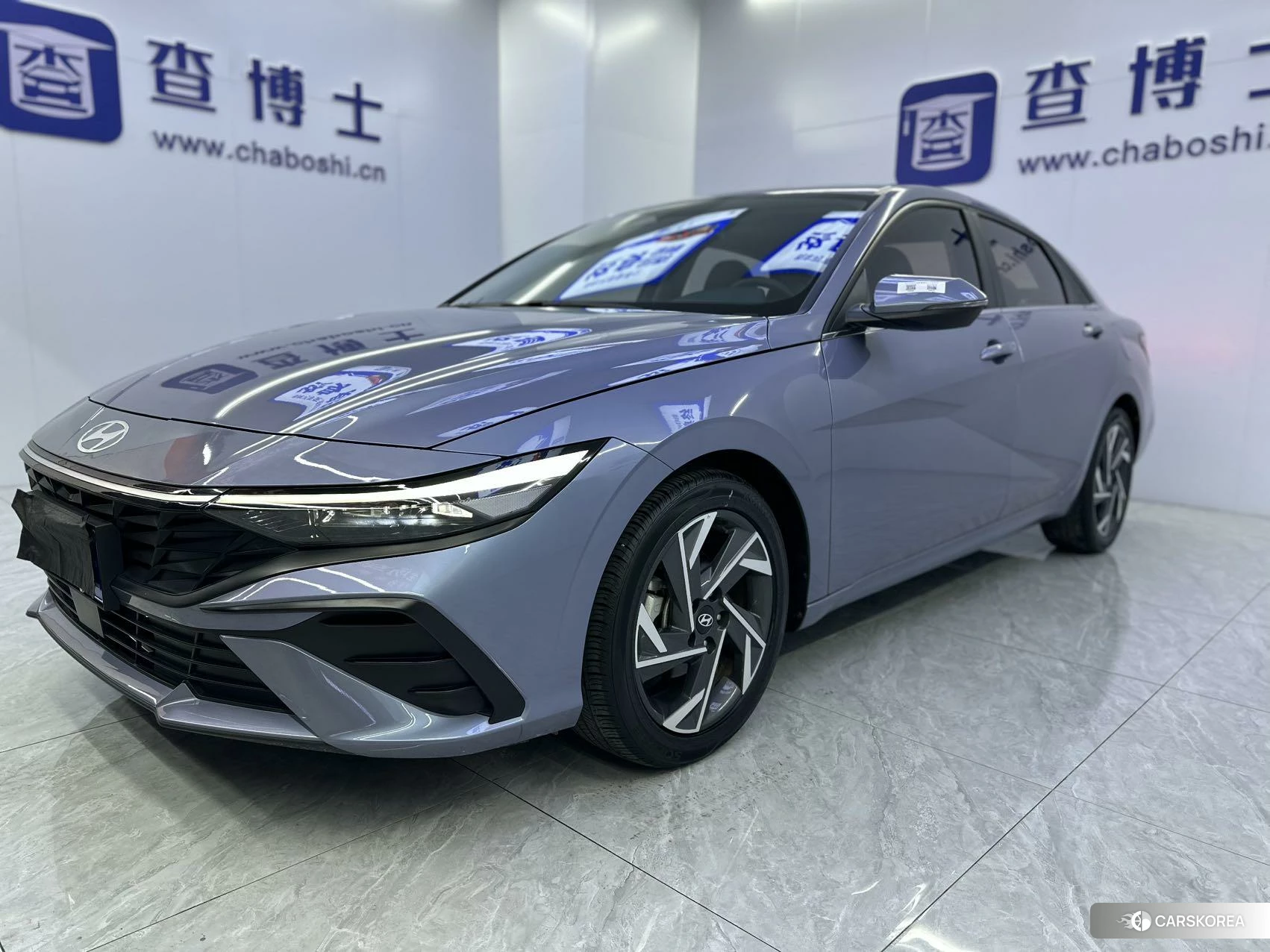 Hyundai Elantra 2023 Синий из Китая