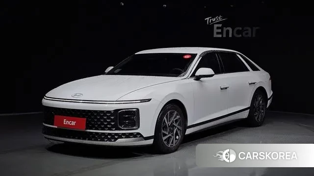 Hyundai Grandeur (GN7) 2023 Белый из Кореи