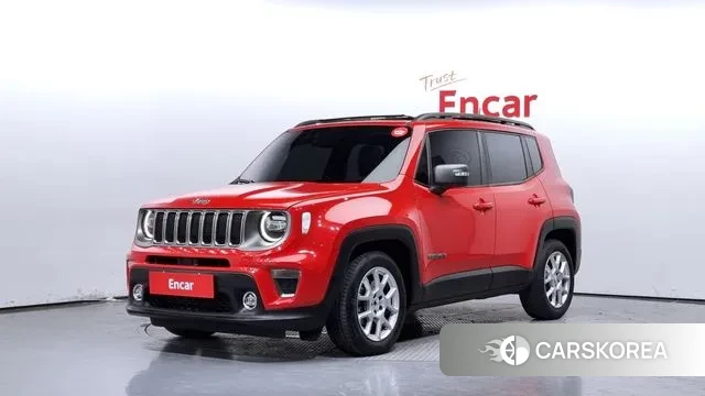 Jeep Renegade 2021 Красный из Кореи