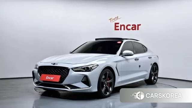Genesis G70 2018 Серебристо-серый из Кореи