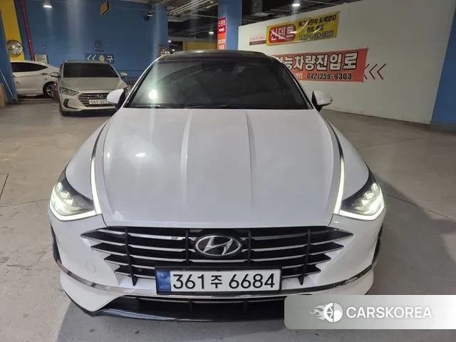 Hyundai Sonata (DN8) 2020 Белый из Кореи