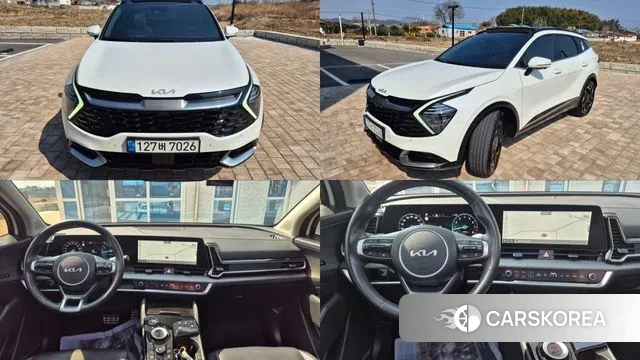 Kia Sportage 5th Generation 2021 Белый из Кореи