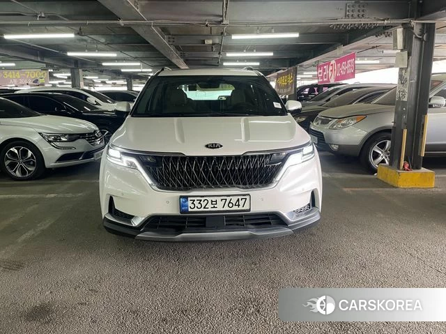 Kia Carnival 4th generation 2021 Белый из Кореи