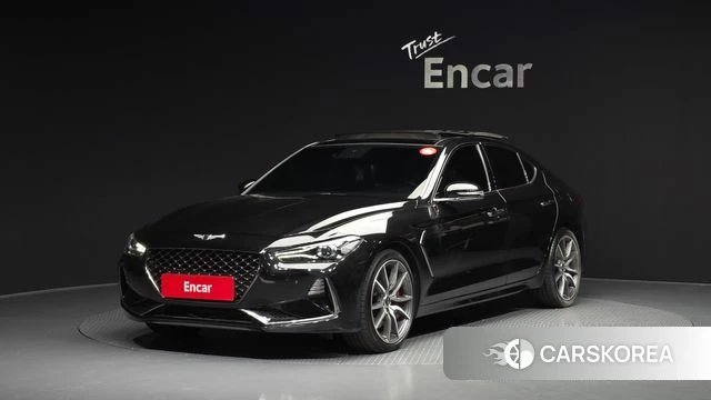 Genesis G70 2018 Черный из Кореи