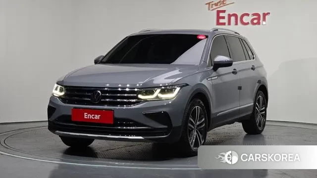 Volkswagen Tiguan second Generation 2022 Серый из Кореи