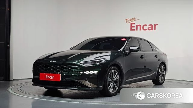Kia K8 2022 Темно-зеленый из Кореи