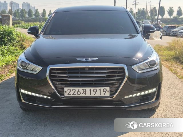 Genesis EQ900 2018 Черный из Кореи