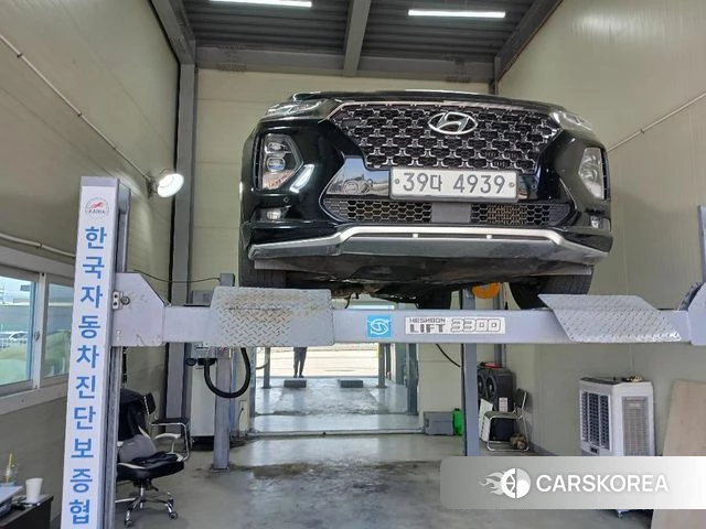 Hyundai Santa Fe TM 2018 Черный из Кореи